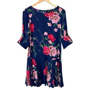 Yumi kim everlasting midnight floral dress womens size small